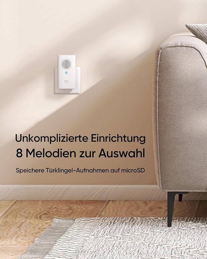 eufy Security Video Doorbell E340 Kit, No Subscription, Dual Cameras, Head-to-Toe View, 2K FHD,Doorbell Camera Wireless & Wired, Color Night Vision, Two-Way Talk, AI Motion Detection, Built-in 8GB - Image 6