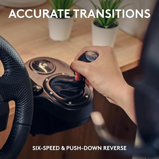 Logitech G Driving Force Shifter Compatible with G29 G920 & G923 - PC | Compatible with PlayStation 5, Playstation 4, Xbox-Series X|S, Xbox-One - Image 2