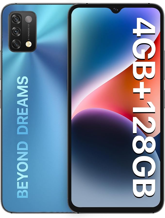 UMIDIGI A11 Unlocked Cell Phone, Helio G25, 4GB+128GB Expandable 256GB, 6.53 Inch FHD Touch Screen, AG Matte Glass Finish, 5150mAh Android 11 Smartphone, 16MP+8MP, Dual SIM 4G Volte, Al Face Unlock - Image 4