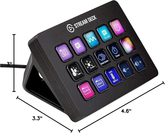 Elgato Stream Deck MK.2 Studio Controller, 15 Macro Keys | Trigger actions in OBS, Twitch, YouTube and more, Visual feedback, Hundreds of plugins, Works with Mac and PC - Image 11