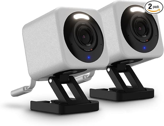 WYZE Cam v4 (Latest Model), 2.5K AI Security Camera, Indoor/Outdoor Cameras for Home Security, Baby Monitor & Pet Camera, Vibrant Color Night Vision, No Subscription Required, Free Expert Help by WYZE