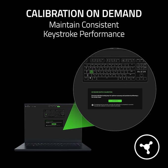 Razer Huntsman V3 HE Magnetic TKL 8KHz Wired Gaming Keyboard | Hall Effect Magnetic Switches, 8000 Hz Polling, Razer Snap Flex,Razer Snap Tap, Rapid Trigger, Adjustable Actuation - Image 13