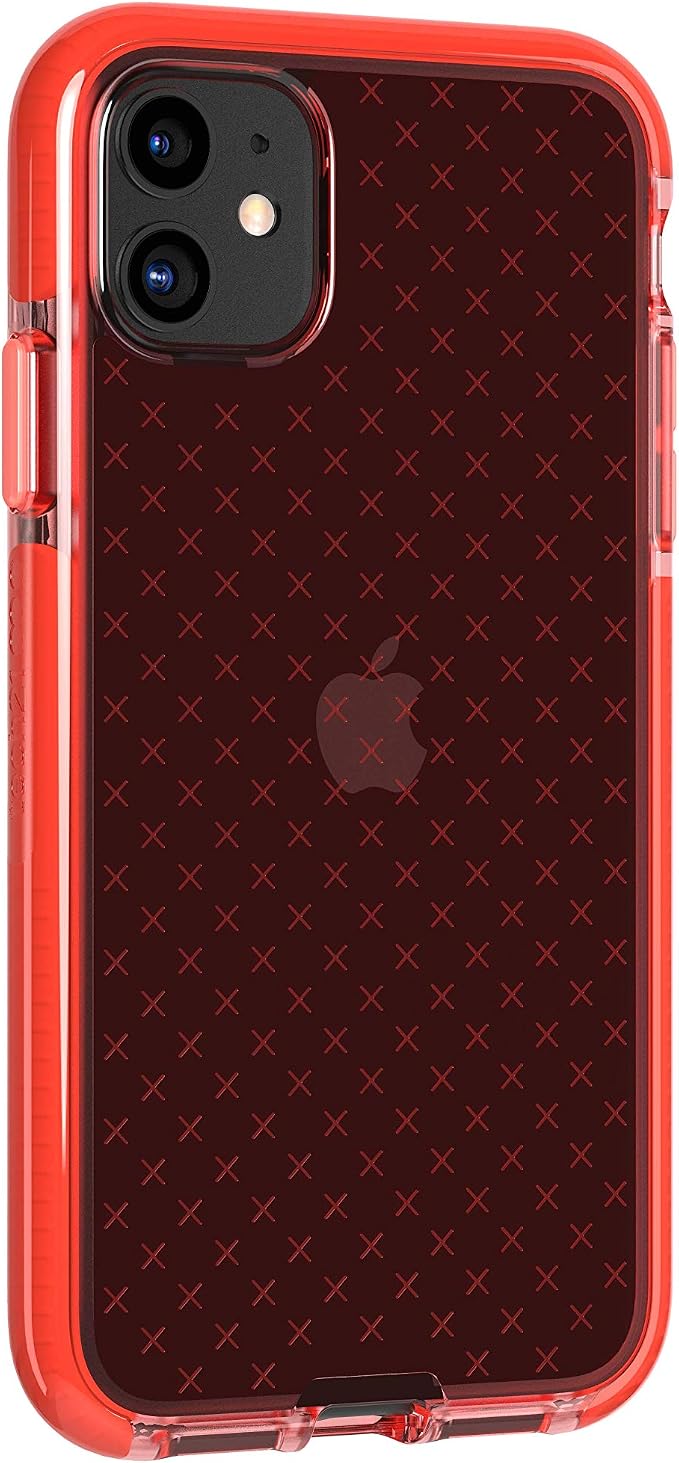 tech21 Evo Check Phone Case for Apple iPhone 11 with 12 ft. Drop Protection Coral - Image 16