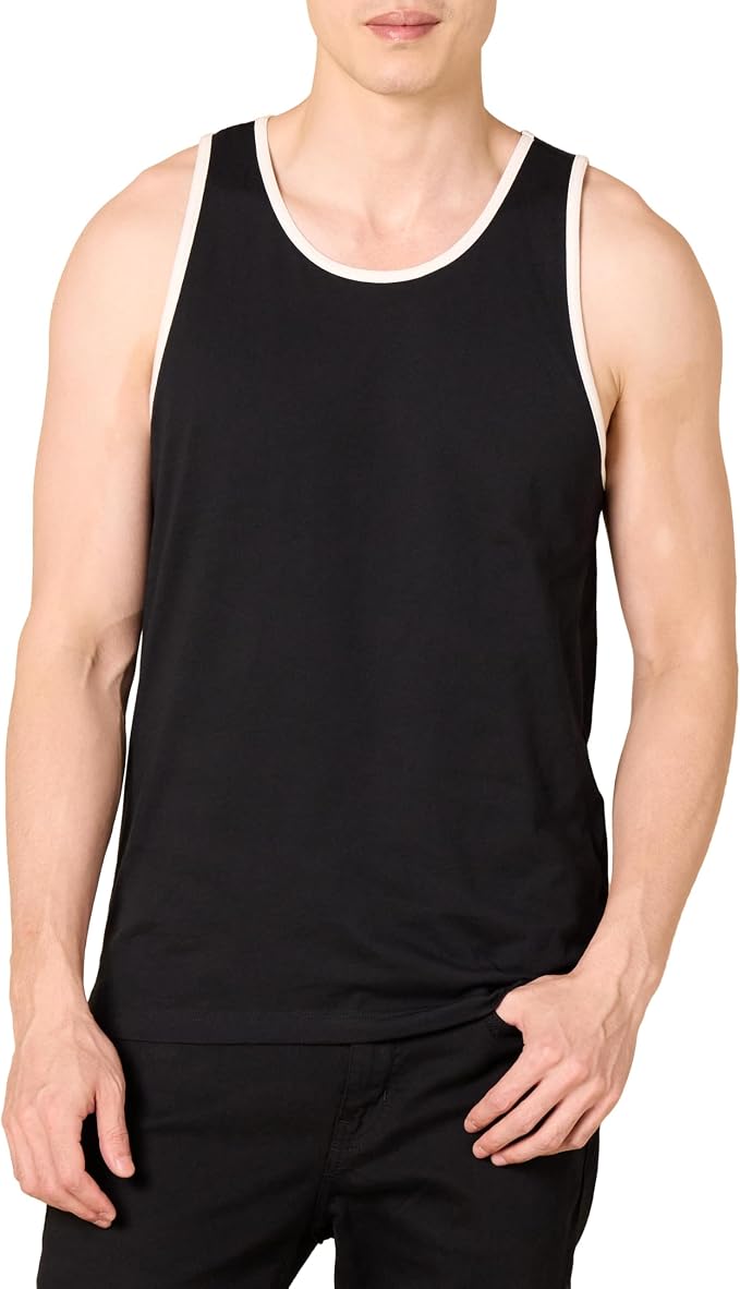 Amazon Essentials Men's Active Quick Dry Tech Stretch Moisture Wicking Lightweight Gym Tank Top by AmazonEssentials