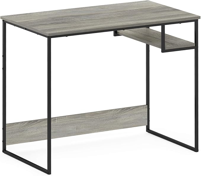 Furinno Moretti Lifestyle Study Desk, 35 Inches, French Oak Grey - Image 5