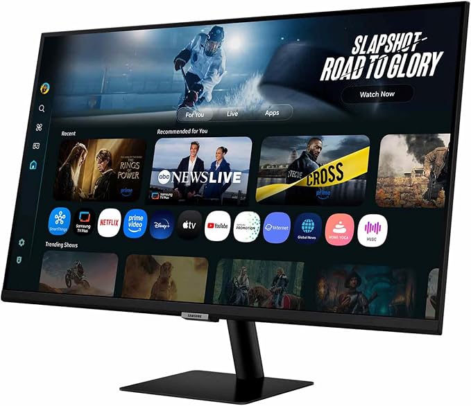 Samsung 32” Smart Monitor M7 (M70F) 4K UHD Display, Samsung Vision AI, Smart TV Apps, Gaming Hub, USB-C, HDMI and USB-A, Black, LS32FM702UNXZA, 2025 - Image 14