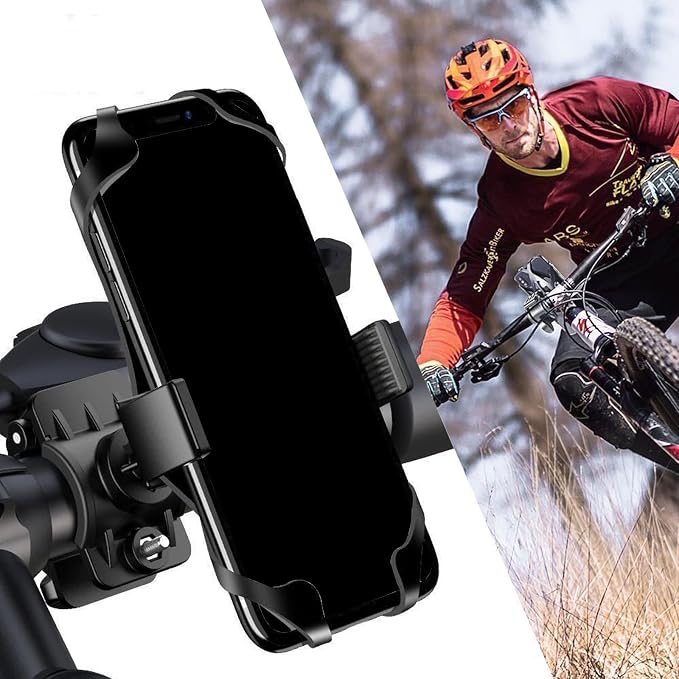 Ziciner 3 PCS Bike Phone Mount Holder Band, Elastic Smart Phone Security Silicone Strap for Motorcycle Bike Phone Mount, Universal Bike Accessories Replacement Parts for Most Cell-Phone (Style 1) - Image 4