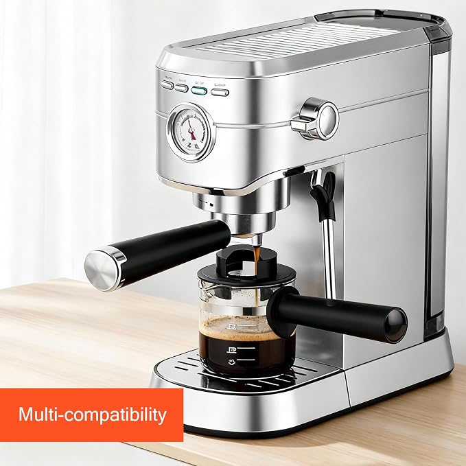 4 Cup Glass Espresso Coffee Carafe Compatible with Mr. Coffee, Krups, Salton, DeLonghi, Imusa, and espresso coffee maker Suitable for most espresso coffee makers on the market. - Image 2