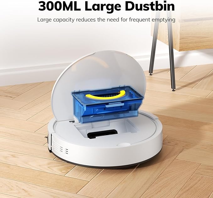ILIFE V2 Robot Vacuum Cleaner, Tangle-Free Suction | 120 Mins Runtime, Slim, Self-Charging Robotic Vacuum Cleaner, Ideal for Pet Hair and Hard Floors - Image 9