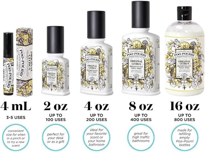 Poo-Pourri Before-You-Go Toilet Spray Bottle, Original Scent, 2 Fl Oz (Pack of 2) - Image 9