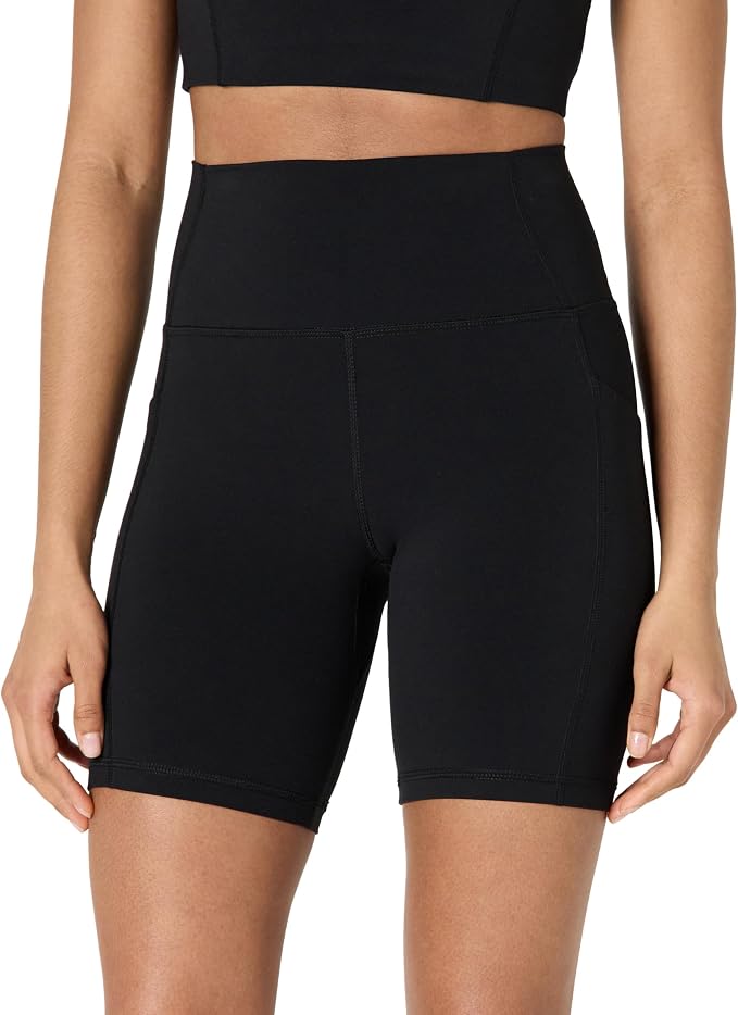 Amazon Essentials Women's Active FormFlex Buttery Soft High Waist Biker Shorts by AmazonEssentials