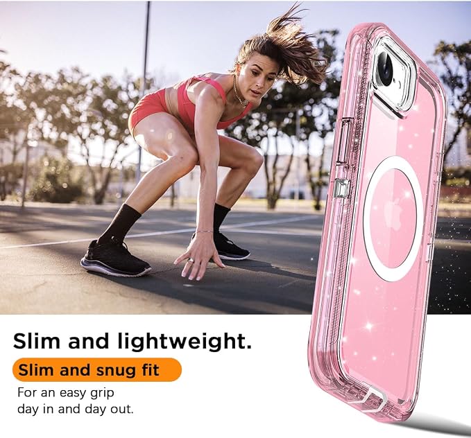 AICase for iphone 17e Case/iphone 16e Case Clear with Magsafe Heavy Duty Drop Protection Full Body Rugged Shockproof/Dust Proof Triple Layer Transparent Military Protective Tough Durable for 17e/16e_9 - Image 6
