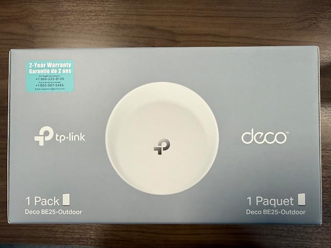 TP-Link Deco 7 Outdoor BE25 BE5000 Dual-Band Wi-Fi 7 Mesh Extender – Up to 2,800 sq. ft., Dual 2.5G PoE+ Ports, IP65 Waterproof, MLO, Multiple Mounting Options, Secure by Design, 1-Pack - Image 11