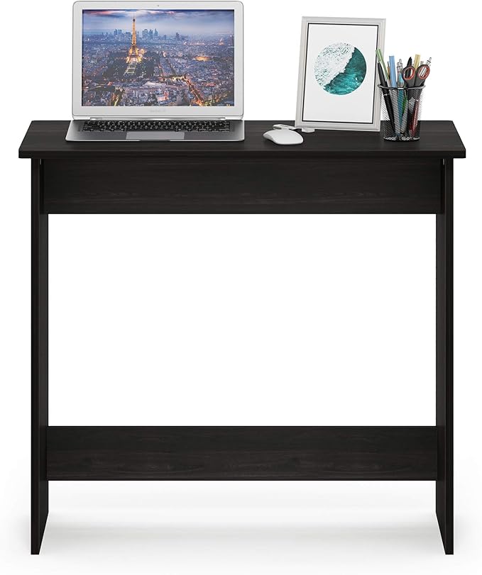FURINNO Simplistic Study Table, Espresso - Image 4