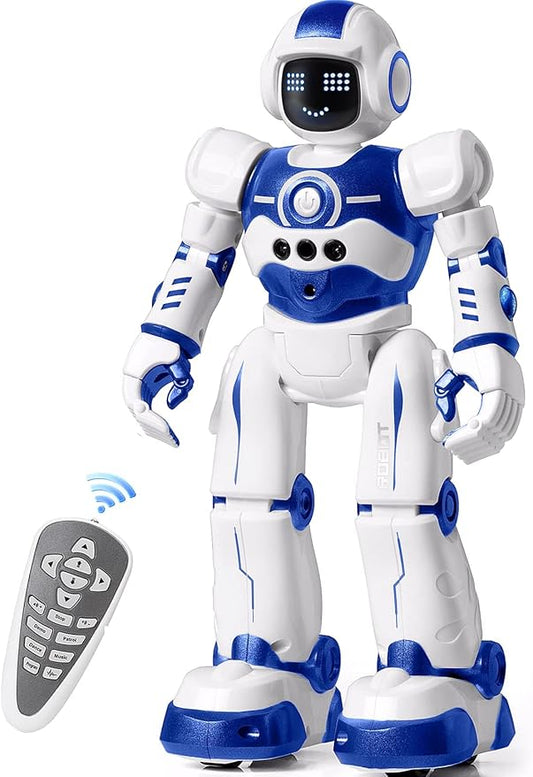 Robot Toys for Kids,Programmable Remote Control Smart Walking Dancing Robot Toy with Gesture & Sensing for Age 4 5 6 7 8 9 10 Year Old Boys for Birthday Present | Programmable RC Smart Walking Dancing Robot Toy for Age 4 5 6 7 8 9 10 Year Old Boys for ... by EduCuties