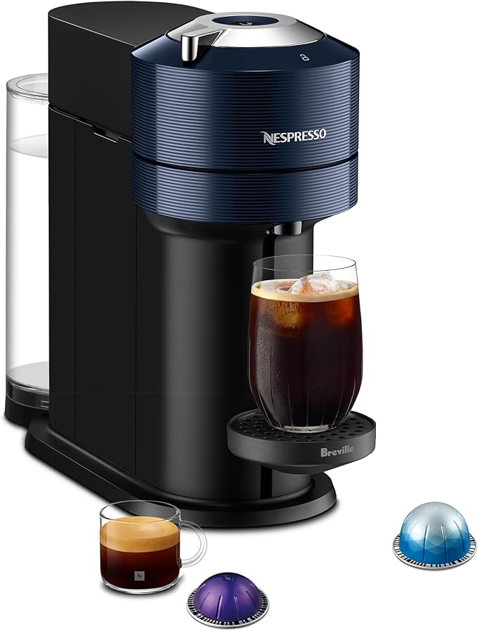 Nespresso Vertuo Next Coffee and Espresso Maker by Breville, Navy Blue by Unknown