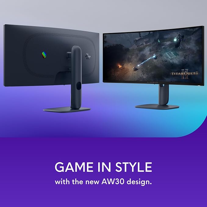 Alienware 34 Curved Gaming Monitor – AW3425DWM - 34-inch WQHD 180Hz 1ms Display, 1500R, AMD FreeSync Premium, VESA AdaptiveSync. - Image 9