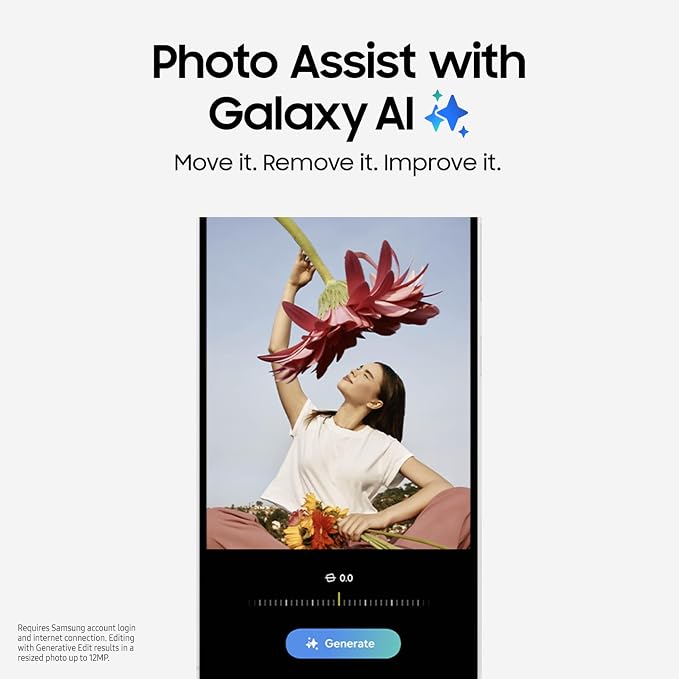 Samsung Galaxy S24 FE, 128GB, Gray - Locked to T-Mobile (Renewed) - Image 3