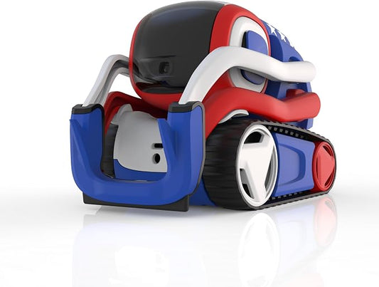 Anki Vector 2.0 AI ChatGPT Connected Robot Companion – Smart Autonomous Home Robot with Face Recognition and Voice Conversations - ChatGPT Subscription Required (Red, White & Blue) by Anki