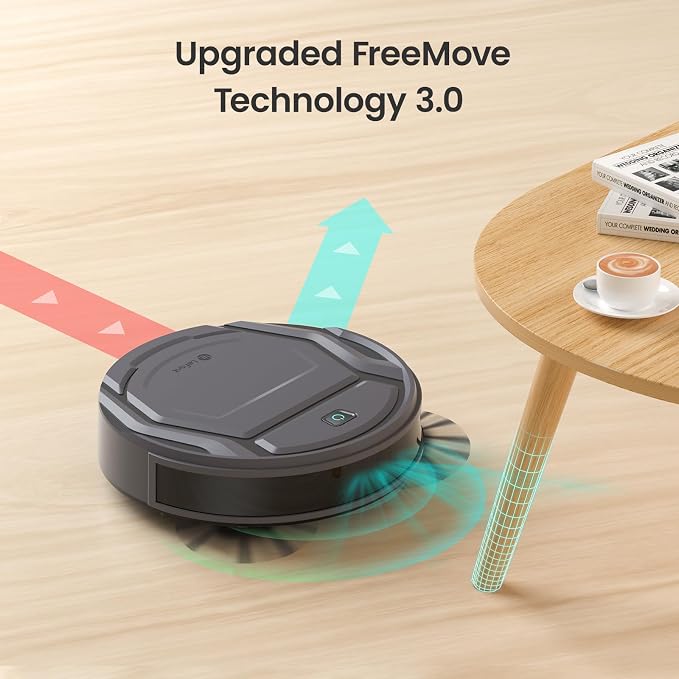 Lefant M210P Robot Vacuum Cleaner, 4000pa Suction, 200 Mins Runtime, Super Thin, Quiet, Self-Charging, Ideal for Pet Owners, Multi Surface Cleaning, APP/WiFi/Alexa Control, Gray - Image 6
