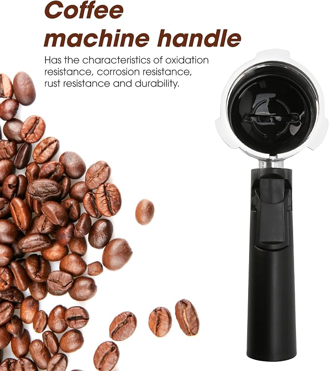 Coffee Espresso Machine Handle Replacement Parts, Cafe Bracket Handle for Lidl Silvercrest CM4621 CM4218 KF5002 KF500S Barista (for 51mm Portafilter Basket - Not included) - Image 9