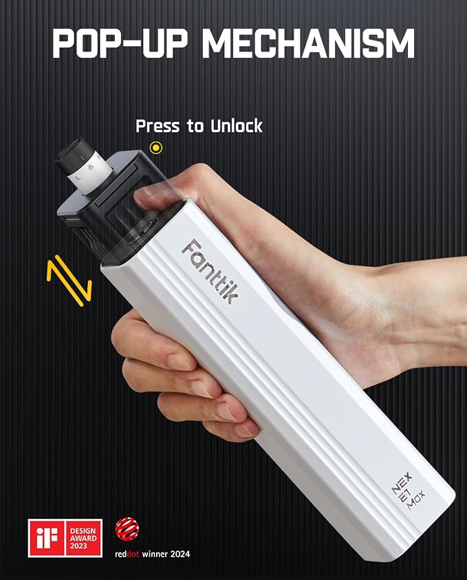 Fanttik E1 Max Precision Electric Screwdriver, Mini Screwdriver Set(White) | 50 Magnetic Bits, Magnetic Storage, 0.2N.m, 5/32‘’ Precision Repair Tool Kit for Electronics Phone Camera Laptop Watch - Image 3