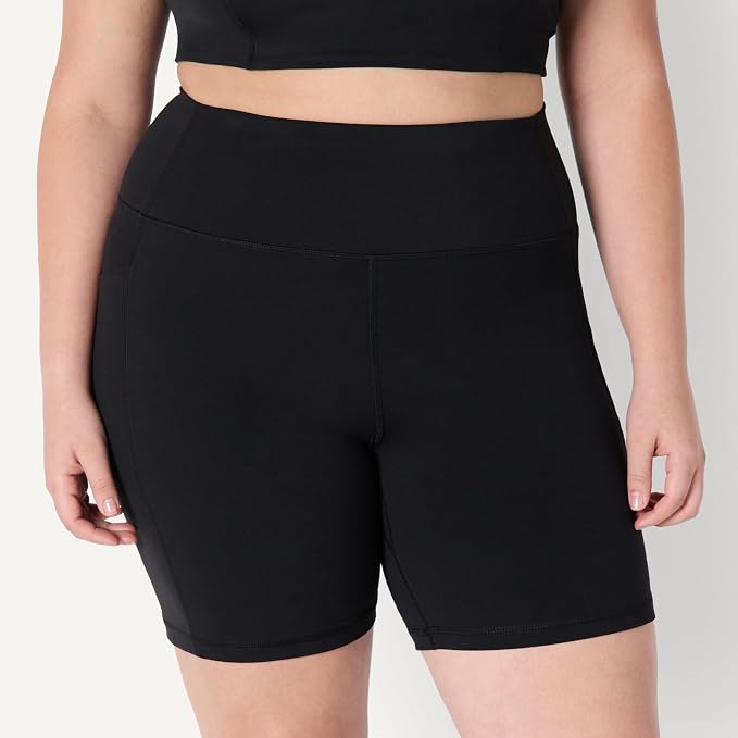 Amazon Essentials Women's Active FormFlex Buttery Soft High Waist Biker Shorts - Image 7