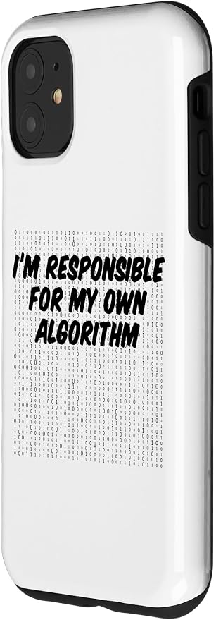 iPhone 11 Binary Code Computer Algorithm AI Artificial Intelligence Case - Image 2