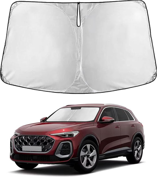 EcoNour Windshield Sun Shade for Lexus NX 2015-2021 | Front Window Sunshade | Foldable Car Sun Protector | Blocks UV Rays & Keeps Interior Cooler by EcoNour
