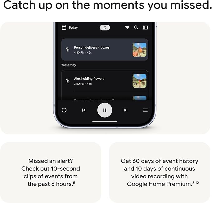 Google Nest Doorbell (Wired, 3rd Gen) - 2K Video, Live View - 2025 - Hazel | Video doorbell, 2K HDR, intelligent alerts, color night vision, 2-way audio, works with Google Home & Gemini - Image 8