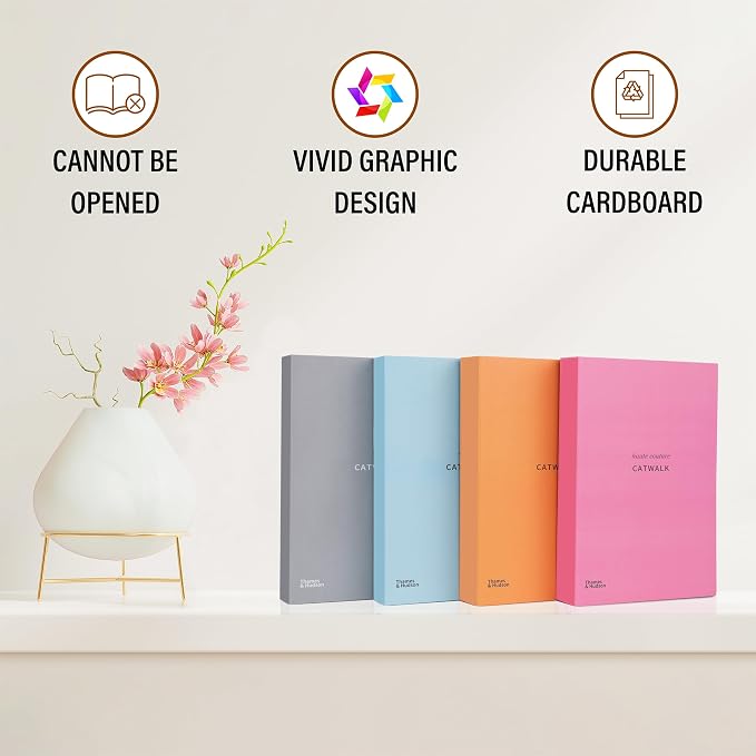 4 Pcs Decorative Books | Faux Modern Coffee Table & Shelf Decor | Sleek Minimalist Look for Living Room, Office and Entryway - Not Real, Tool-Free 2-Min Setup - Image 6