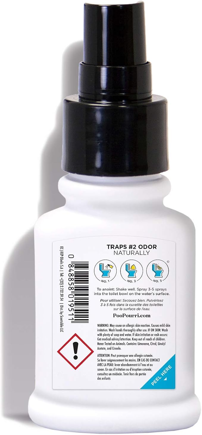 Poo~Pourri Lavender Vanilla, Lavender + Vanilla + Citrus, Before-You-Go Toilet Spray, 2 Oz - Image 5