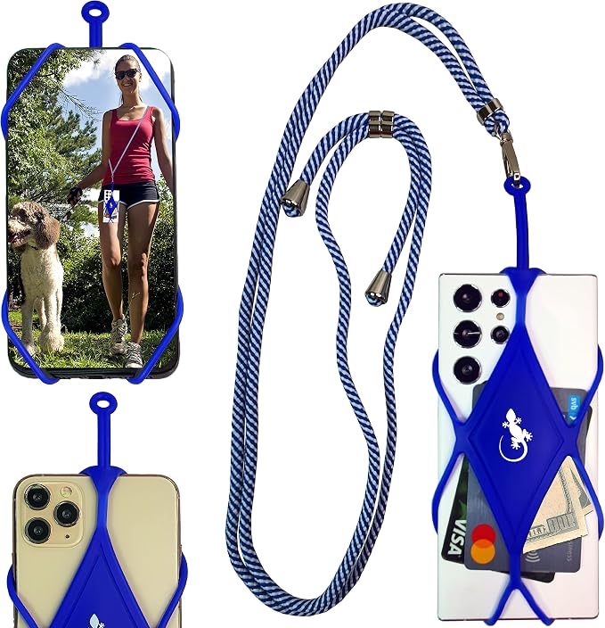 Gecko Travel Tech Cell Phone Lanyard Phone lanyards for Around The Neck Neck Lanyard Phone Crossbody by GeckoTravelTech