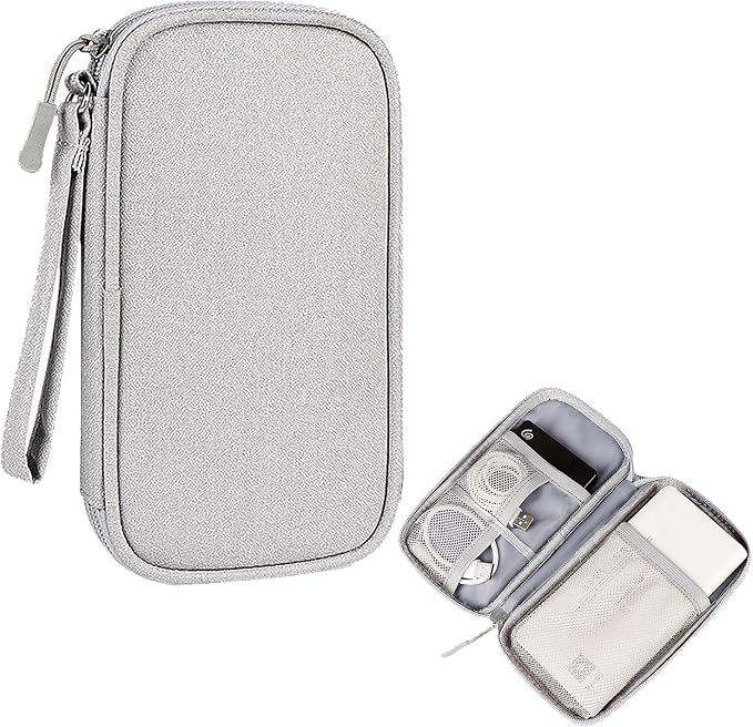 Organizer Bag Case Electronic Devices Travel Pouch Cable USB Charger Accessories Cellphone SD Power Bank Earphone by AYANICA