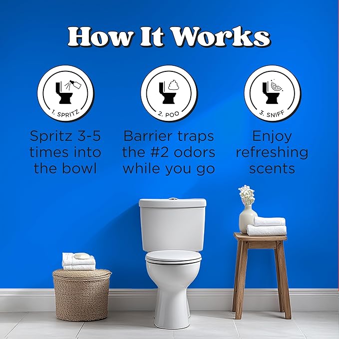 Poo-Pourri Before-You-Go Pocket Toilet Spray, Travel Essentials, Royal Flush, 1 Fl Oz, Up to 50 Uses, On-The-Go Bathroom Odor Deodorizer with Essential Oils, TSA Approved Size, Eucalyptus & Spearmint - Image 4