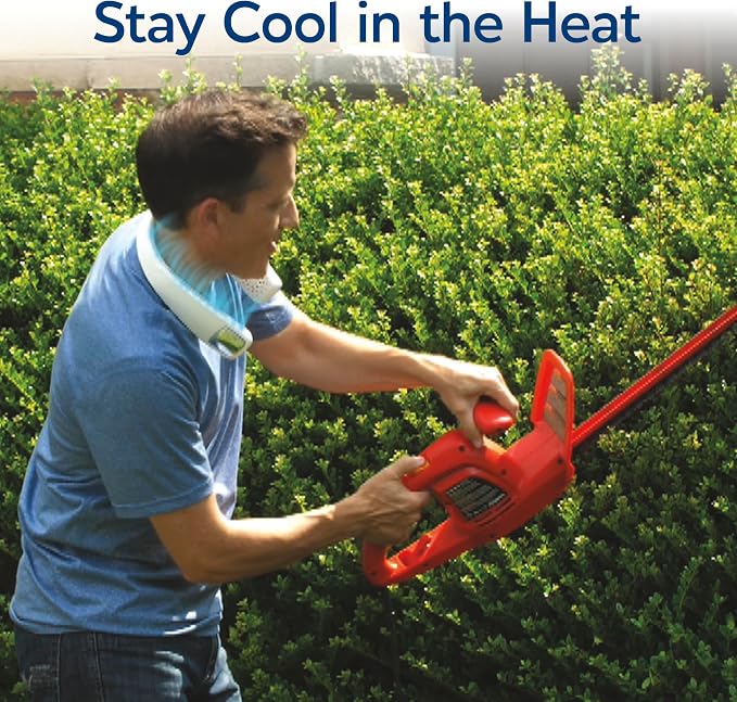 Arctic Air Freedom Personal Air Cooler - Portable 3-Speed Neck Fan, Hands-Free Wearable Design, Lightweight, Cordless And Rechargeable - Image 7