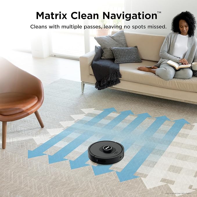 Shark AV2501S AI Ultra Robot Vacuum, with Matrix Clean, Home Mapping, 30-Day Capacity HEPA Bagless Self Empty Base, Perfect for Pet Hair, Wifi, Dark Grey - Image 7