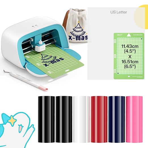 Likcut Vinyl Cutter Machine - Heat Transfer Creator Bundle with Carrying Case & Accessories - Image 4
