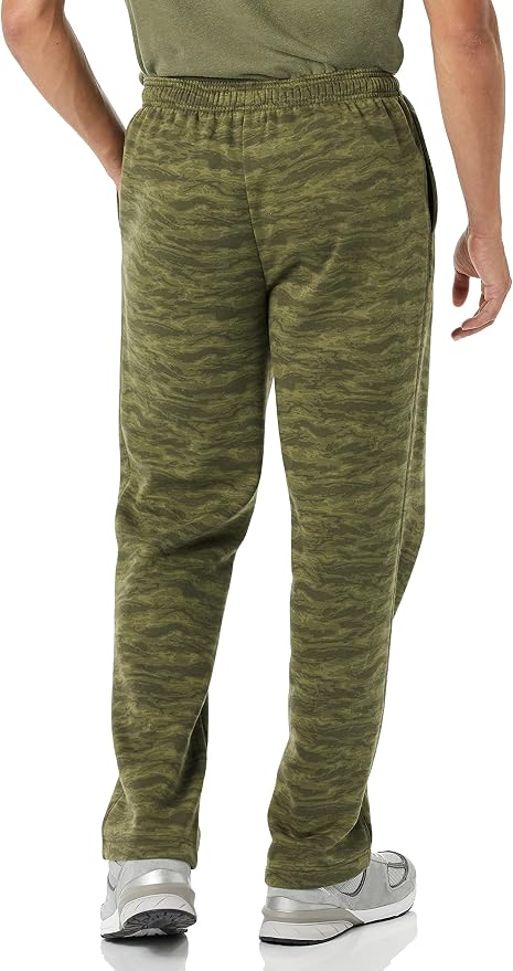 Amazon Essentials Men's Relaxed Straight Leg Fleece Open Bottom Sweatpant (Available in Big & Tall) - Image 3