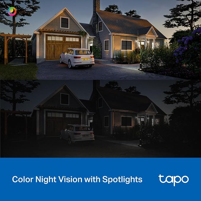 Tapo 3K 5MP Pan/Tilt Indoor/Outdoor Security Camera, Free Person/Vehicle/Baby Cry Detect & 360° Motion Track, Color Night, SD/Cloud, Wrks w/Alexa & Google Home, 2.4 GHz WiFi, HybridCam 360 - Image 11