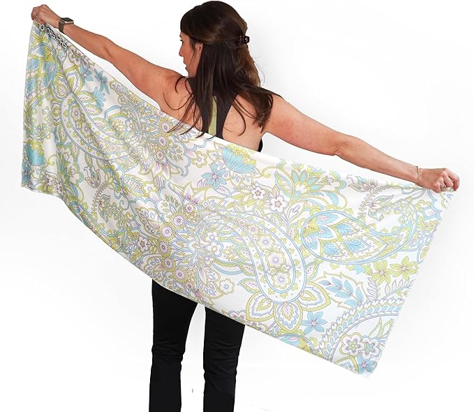 SHAKEitCOOL Large Cooling Shawl - Instant Heat Relief for Outdoor Events - Image 2