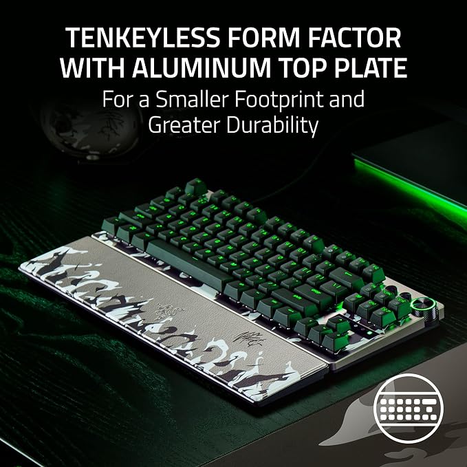 Razer Huntsman V3 Pro TKL 8KHz Esports Gaming Keyboard, Niko Edition | Analog Optical Switches Gen 2, Razer Snap Tap, Rapid Trigger, Adjustable Actuation, Media Controls - Image 11