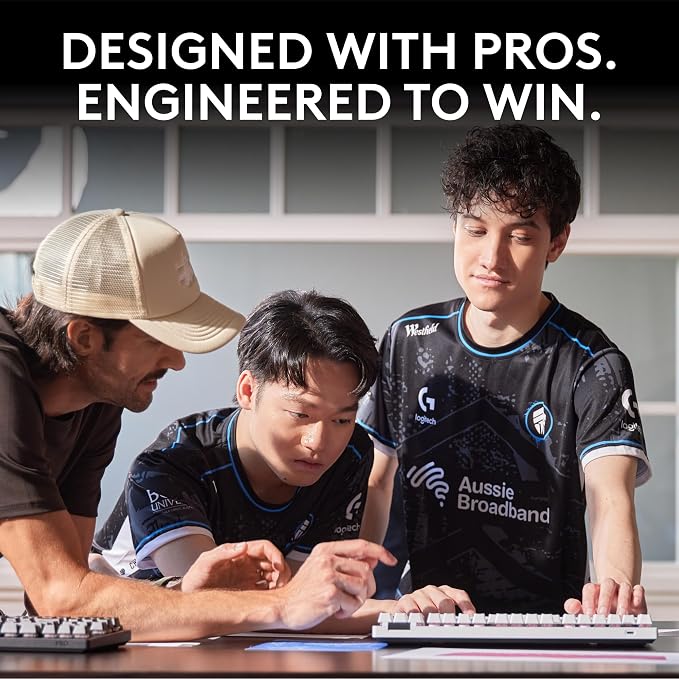 Logitech G PRO X TKL Rapid Gaming Keyboard (Hall-Effect) - Magenta | Hall-Effect Magnetic Analog Switches with Rapid Trigger, Lightsync RGB, Detachable USB-C Cable, Volume Roller & Media Buttons - Image 8