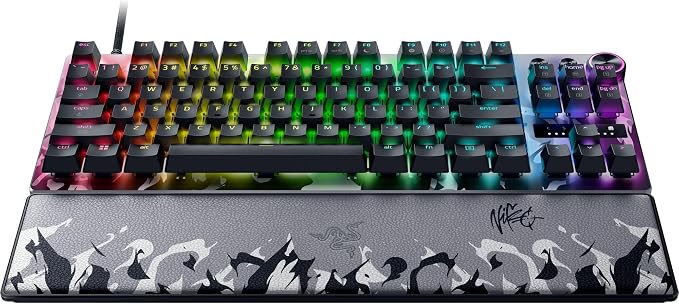 Razer Huntsman V3 Pro TKL 8KHz Esports Gaming Keyboard, Niko Edition | Analog Optical Switches Gen 2, Razer Snap Tap, Rapid Trigger, Adjustable Actuation, Media Controls - Image 15