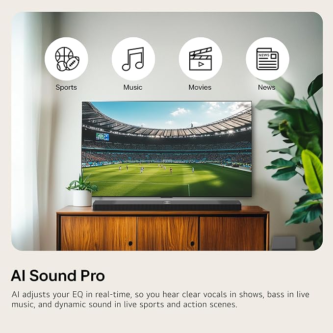 LG S20A 2.0 ch. Soundbar, Dolby Digital, TV Synergy, Wow Interface, DTS Digital Surround - Image 5
