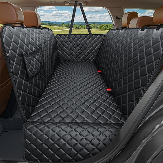 URPOWER 900D Heavy Duty Scratch Proof Dog Car Seat Cover for Pets 100% Waterproof Seat Cover Hammock Nonslip Durable Soft Back Seat Covers for Cars and SUVs by URPOWER