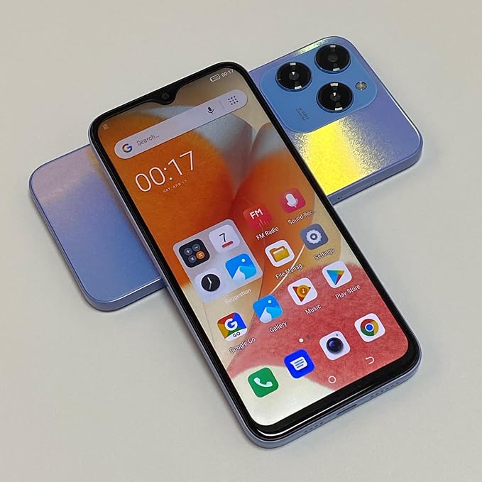 Unlock Phone, 4G Network Android Phone, 6.3-inch Screen, 2GB RAM+16GB ROM/TF 128GB, Dual SIM Cards, Dual Cameras, Suitable for Novice Users (83white) - Image 3