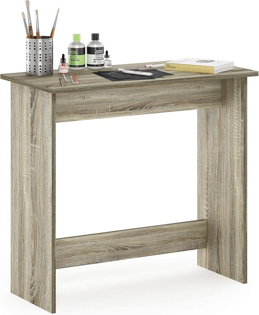 Furinno 14035OK Simplistic Study Table, Sonoma Oak by Furinno-FitsYourSpaceFitsYourBudget