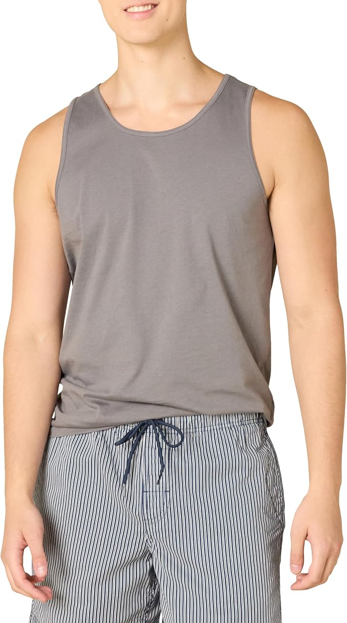Amazon Essentials Men's Active Quick Dry Tech Stretch Moisture Wicking Lightweight Gym Tank Top by AmazonEssentials