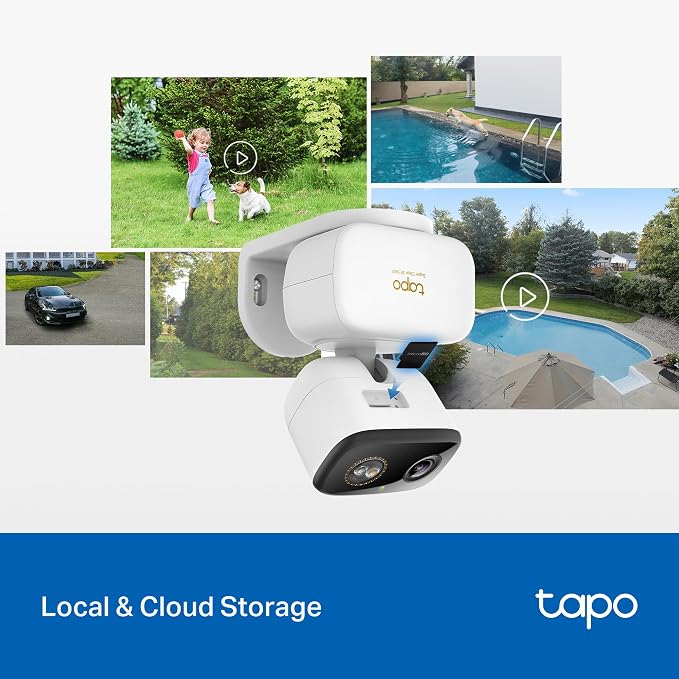 Tapo 3K 5MP Pan/Tilt Indoor/Outdoor Security Camera, Free Person/Vehicle/Baby Cry Detect & 360° Motion Track, Color Night, SD/Cloud, Wrks w/Alexa & Google Home, 2.4 GHz WiFi, HybridCam 360 - Image 9